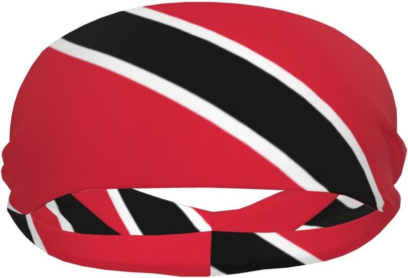 AKMCBSH National Flags Sports Sweatband Head Bands for Women Men - Moisture-Wicking Non-Slip Headband for Running Yoga Workout Fitness and Gym - Image 1